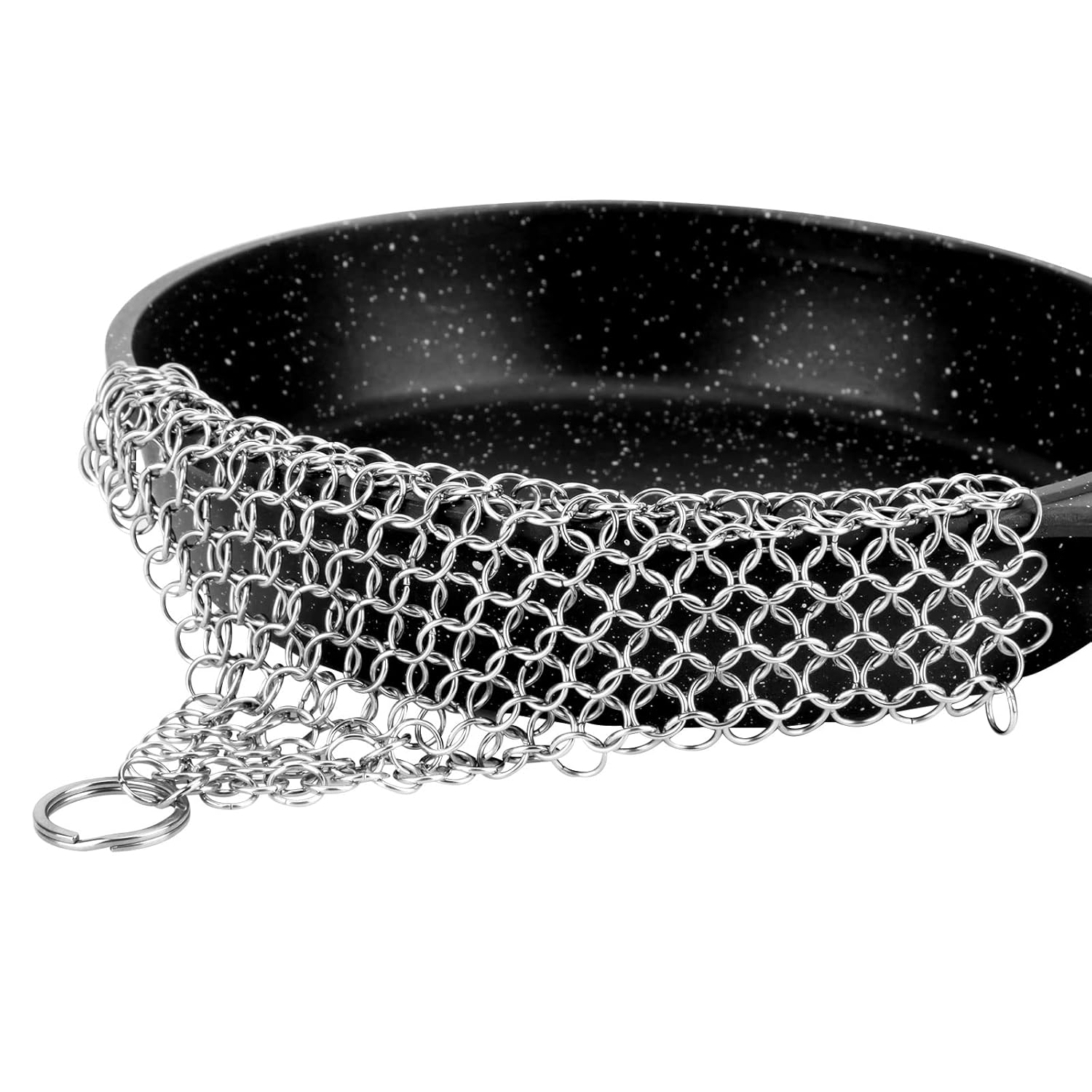 Chainmail Cast Iron Scrubber