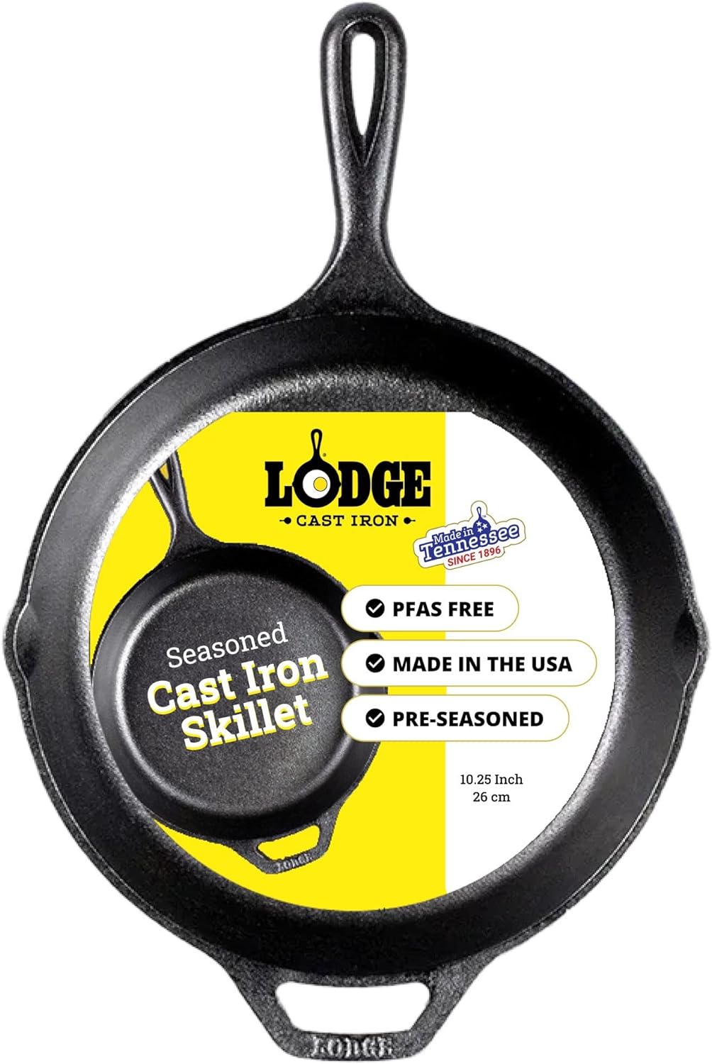 Lodge 10.25-inch Cast Iron Skillet